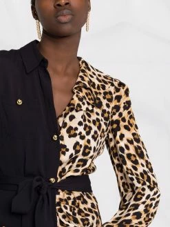 Moschino panelled shirt dress