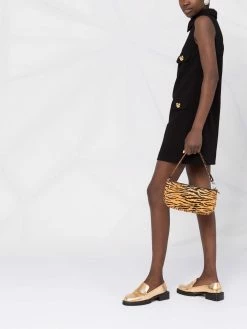 Moschino button-embellished sleeveless dress