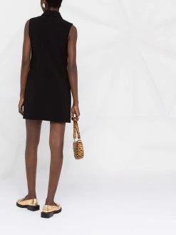 Moschino button-embellished sleeveless dress