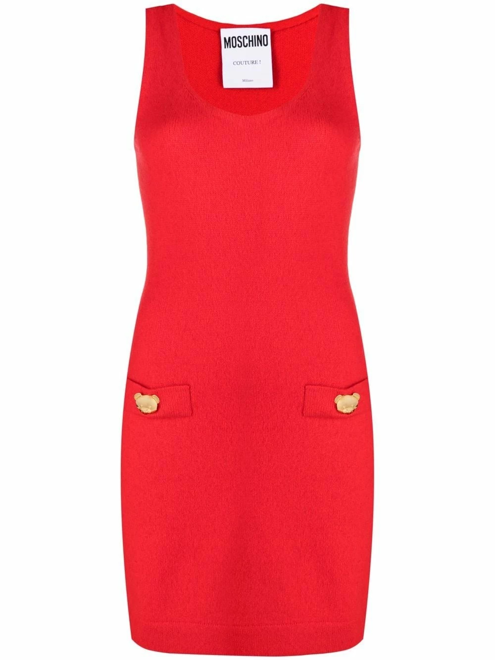 Best deal ๐ Moschino Teddy buttons knitted ๐ dress ๐ 3 Moschino Teddy-buttons knitted dress