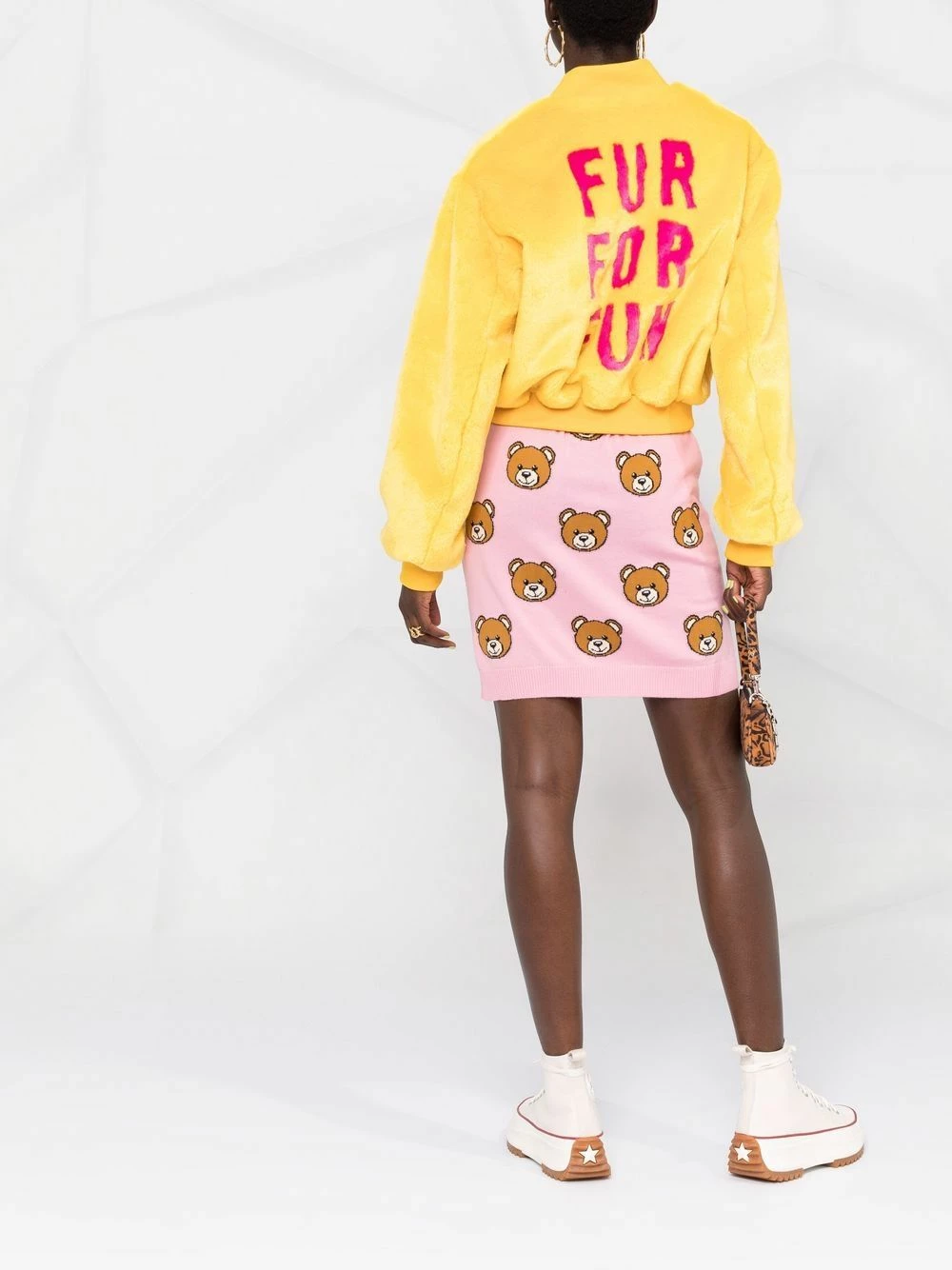 Flash Sale ๐ฅ Moschino Faux fur bomber jacket ๐ฏ 8 Moschino faux fur bomber jacket