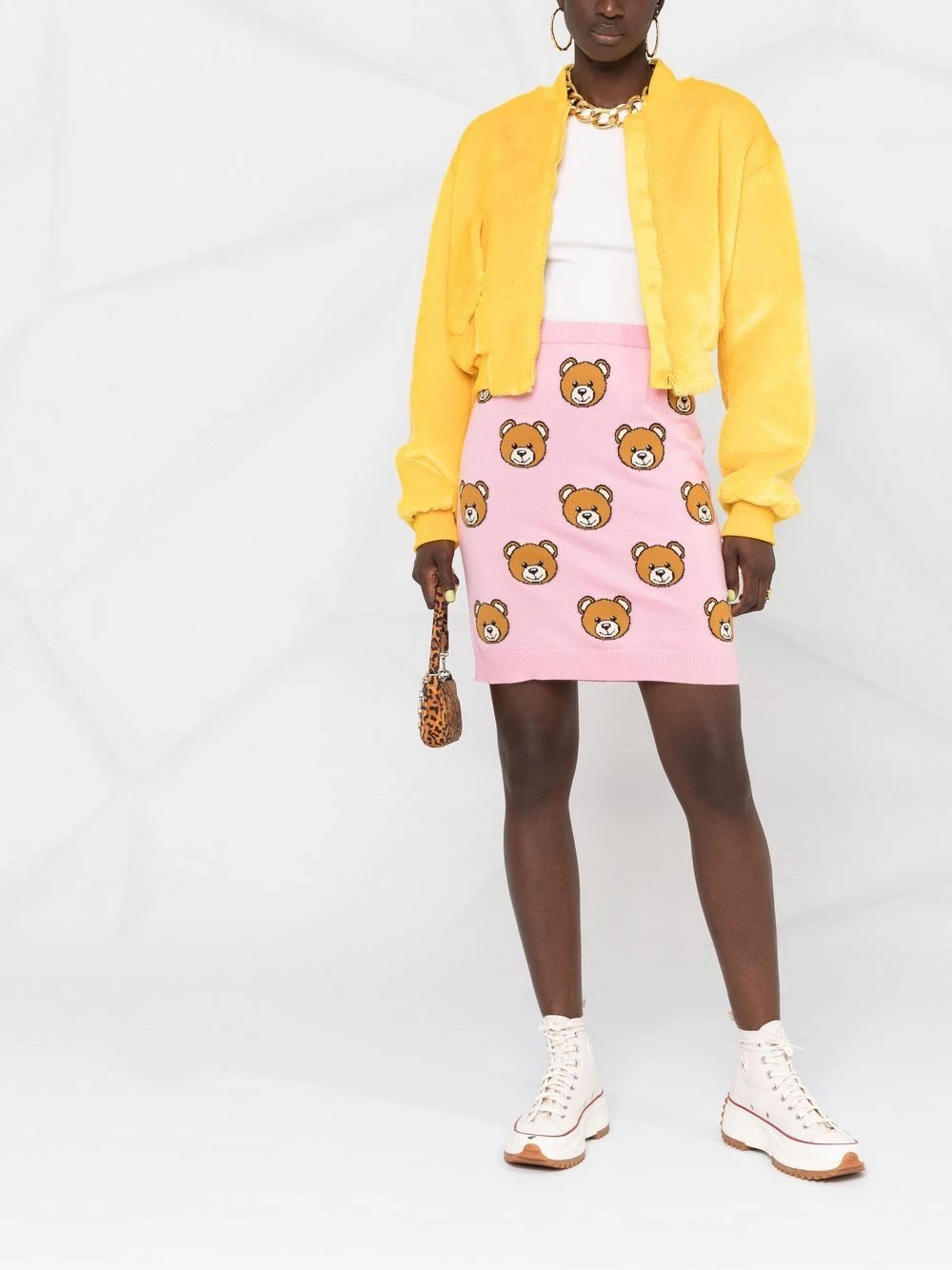 Flash Sale ๐ฅ Moschino Faux fur bomber jacket ๐ฏ 4 Moschino faux fur bomber jacket