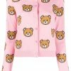 Hot Sale 🎁 Moschino Teddy motif wool cardigan 👏 2 Moschino Teddy-motif wool cardigan
