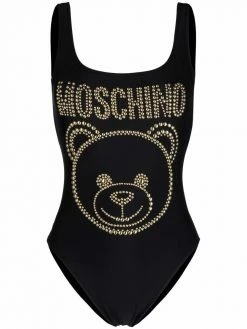 Moschino studded Teddy Bear swimsuit
