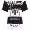 Moschino Double Question Mark T-shirt dress