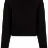 Moschino Teddy-button cashmere jumper
