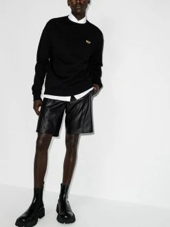 Moschino logo-plaque sweatshirt