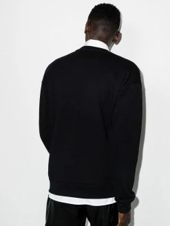 Moschino logo-plaque sweatshirt