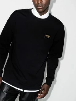 Moschino logo-plaque sweatshirt