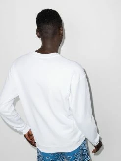 Moschino logo-print long-sleeve sweatshirt