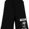Moschino Double Question Mark-print shorts