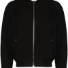 Moschino hooded zip-up bomber jacket