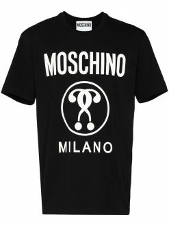 Moschino Double Question Mark-print T-shirt
