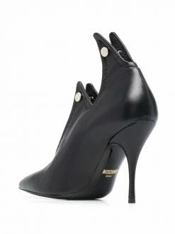 Moschino Moto 110mm pumps