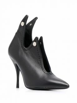 Moschino Moto 110mm pumps