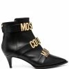 Hot Sale โค๏ธ Moschino Logo plaque 60mm ๐ฅพ boots ๐ 2 Moschino logo-plaque 60mm boots