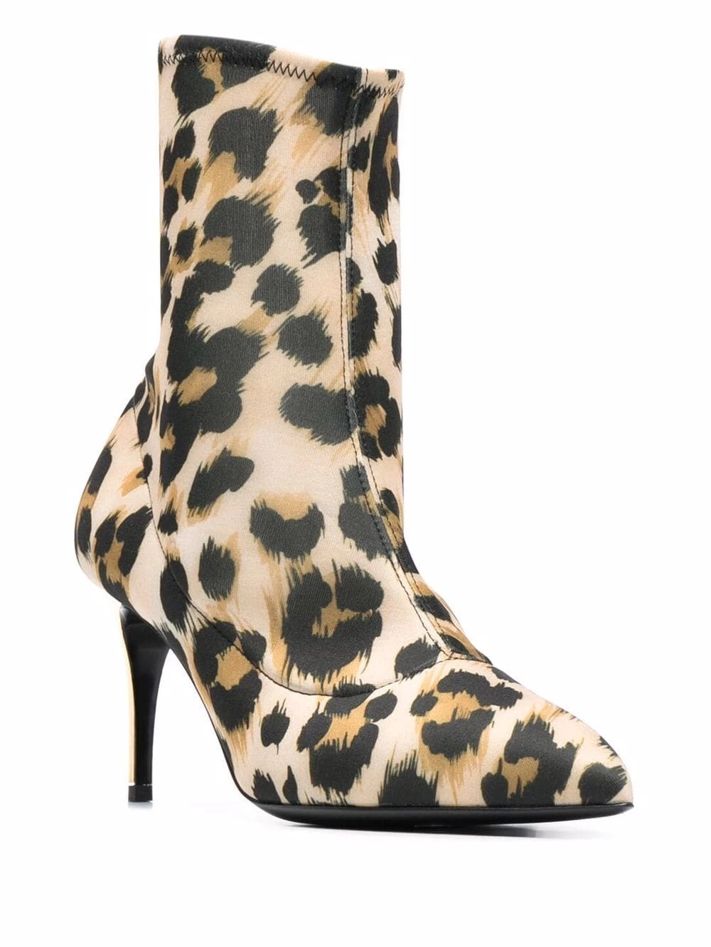 New ๐ Moschino Leopard print sock style ankle ๐ฅพ boots ๐ 4 Moschino leopard print sock-style ankle boots