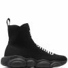 Moschino high-top Teddy Bear outsole sock sneakers