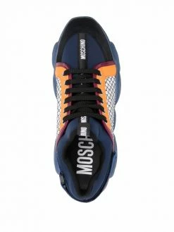 Moschino logo-tape Teddy sneakers