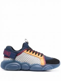 Moschino logo-tape Teddy sneakers