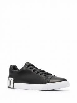 Moschino Maxi Logo plaque low-top sneakers