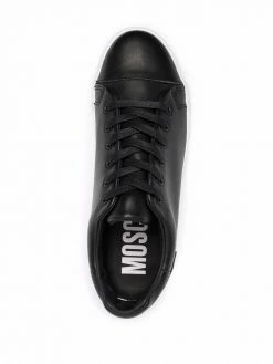 Moschino Maxi Logo plaque low-top sneakers