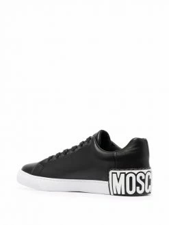 Moschino Maxi Logo plaque low-top sneakers