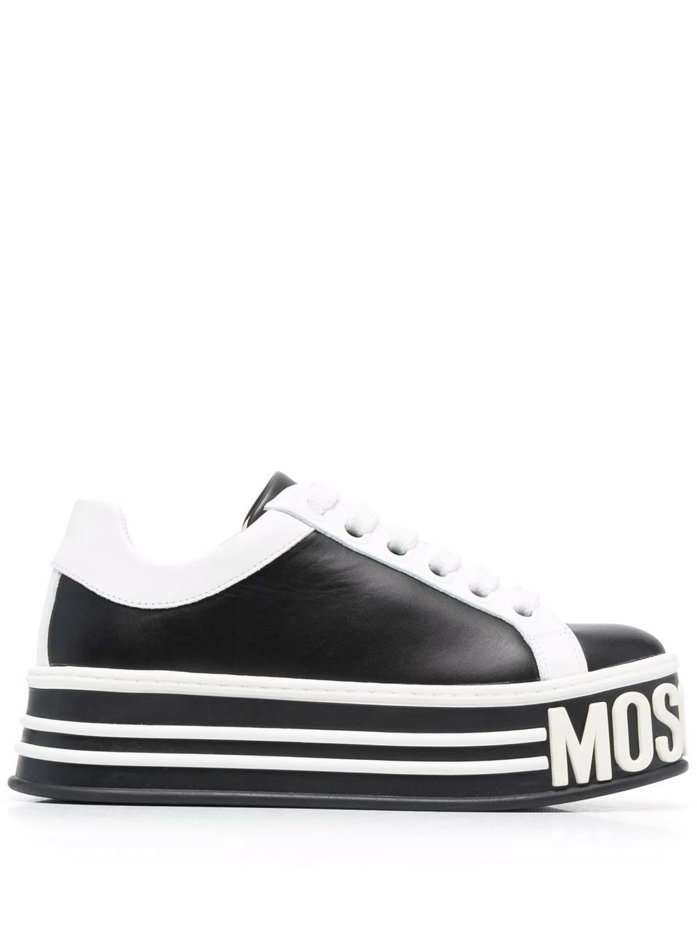 Top 10 ๐ Moschino Maxi Logo platform ๐ sneakers ๐ฅฐ 3 Moschino Maxi Logo platform sneakers