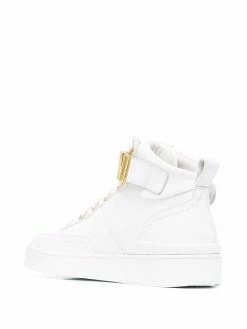 Moschino logo-lettered high-top sneakers