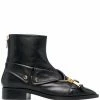 Moschino Moto 35mm leather boots