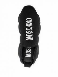 Moschino logo-detail Teddy sneakers