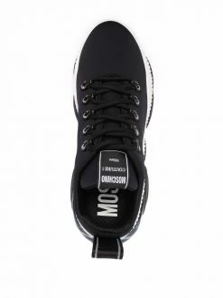 Moschino Teddy Bear sole lace-up sneakers