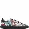 Moschino graphic-print low-top sneakers
