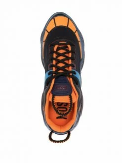 Moschino Teddy Sole colour block panelled sneakers