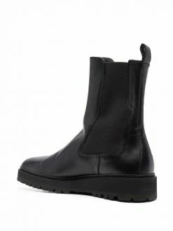 Moschino logo-print Chelsea boots