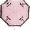 Moschino logo-print umbrella