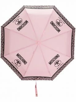 Moschino logo-print umbrella