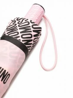Moschino logo-print umbrella