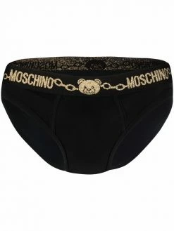 Moschino Teddy chain-print briefs