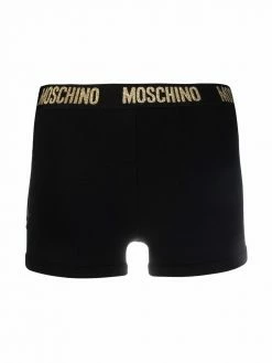 Moschino metallic Teddy print briefs