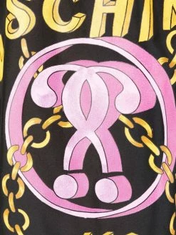 Moschino side logo-print swim shorts