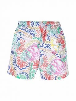 Moschino paisley-print swim shorts