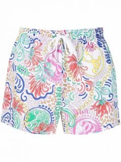 Moschino paisley-print swim shorts