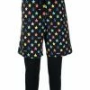 Moschino layered star-print trousers