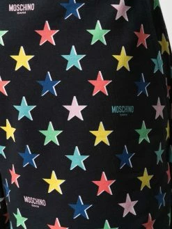 Moschino layered star-print trousers