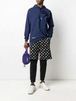 Moschino layered star-print trousers