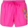 Moschino graphic-print swim shorts