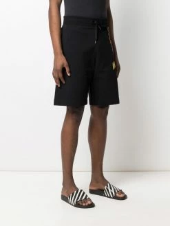 Moschino side logo-print shorts