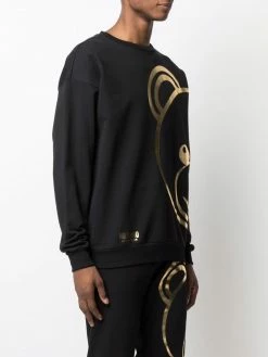 Moschino metallic Toy-Bear sweatshirt