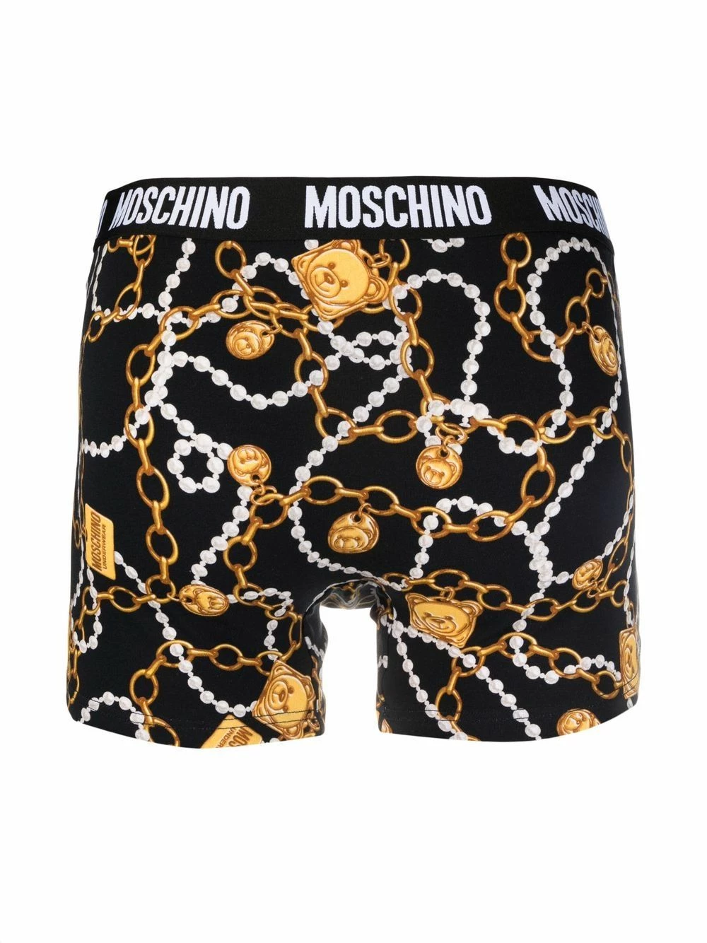 Best deal ๐ Moschino Teddy Chain logo waistband boxers โ 4 Moschino Teddy Chain logo-waistband boxers